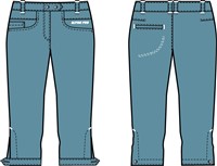 Obrázek produktu 4 – kalhoty 3/4 alpine pro w 34