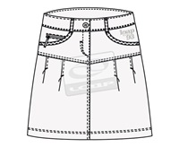 Obrázek produktu Sukně – sukně loap joaneta w-34