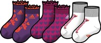 Obrázek produktu Ponožky – ponožky adidas t adigirl 3pp k-27-30
