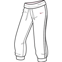 Obrázek produktu 4 – kalhoty nike n 40 jdi j capri w-L
