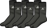 ponožky adidas TCORPCREWFUS m-39-42