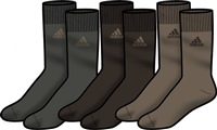 ponožky adidas m-43-46