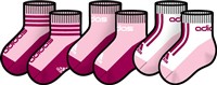 Obrázek produktu Ponožky – ponožky adidas t infant j-15-18